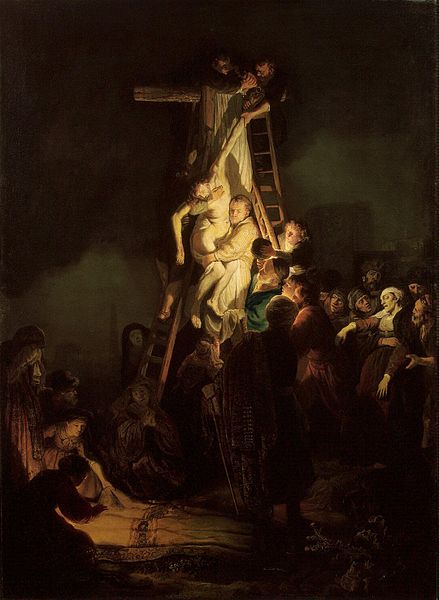 Descent from the Cross (1634 Rembrandt), art