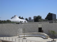 The Shrine of the Book opened in 1965 at the Israel Museum, Jerusalem to host the collection of the Dead Sea Scrolls