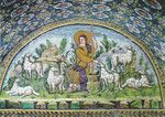 Christ as Orpheus (Ravenna, Italy: Mausoleum of Gallia Placida, 5th cent.)