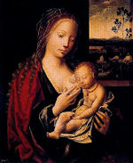 Madonna and Child (Maestro del Papagayo, 1540)